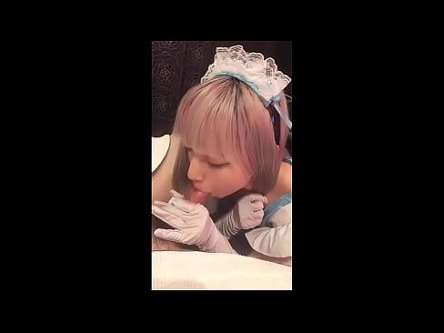 ❤️ Idolo giapponese [mayuka], costume da cameriera francese, parte 1, pompino e masturbazione con lozione Porno à co.novoporn.ru ️❤
